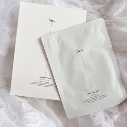 カーミングフェイシャルマスク/favs/シートマスク・パックを使ったクチコミ(1枚目)