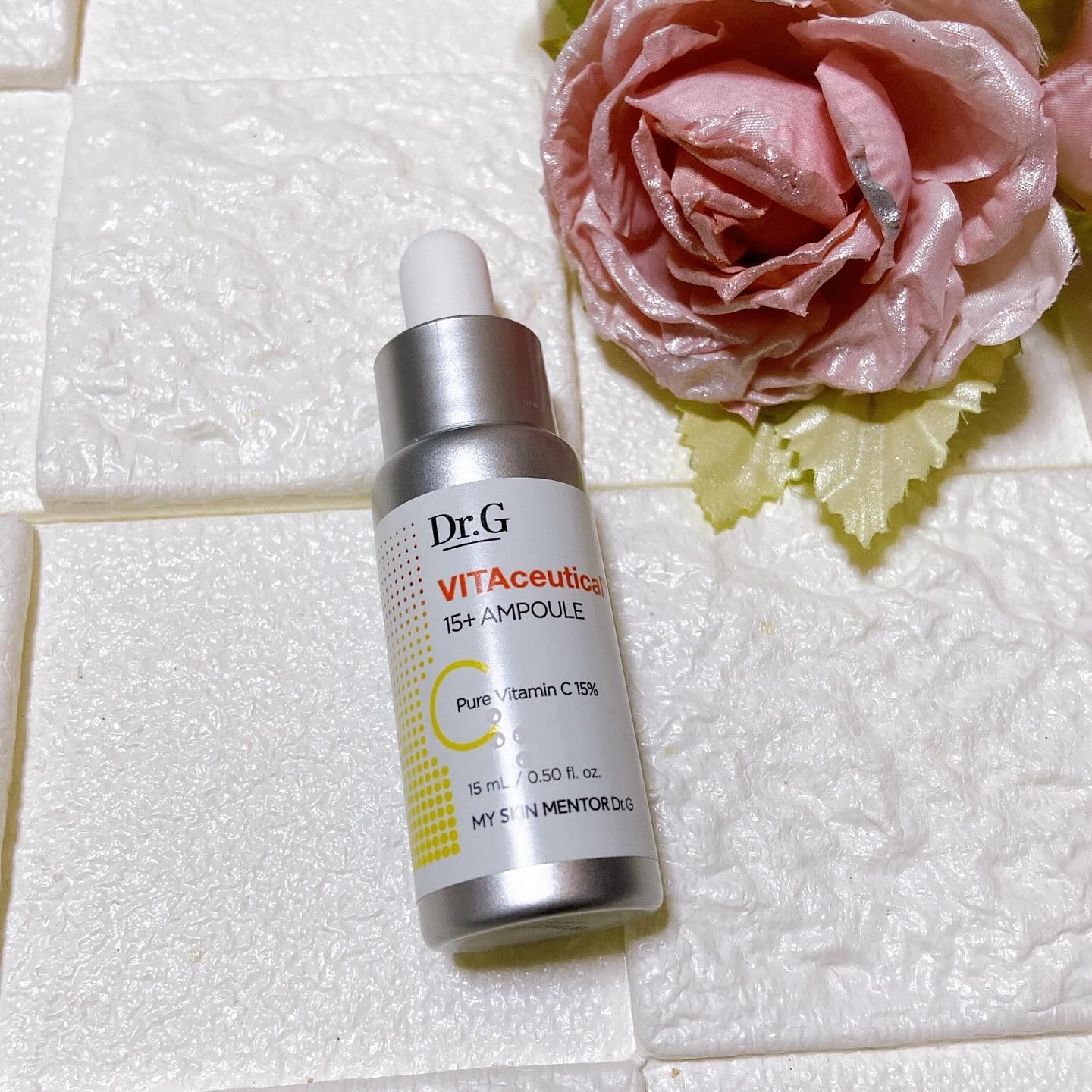 ビタシューティカル15＋プラスアンプル/Dr.G/美容液を使ったクチコミ（1枚目）
