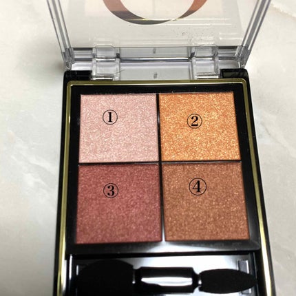 リアルクローズシャドウ/excel/アイシャドウパレットを使ったクチコミ(2枚目)