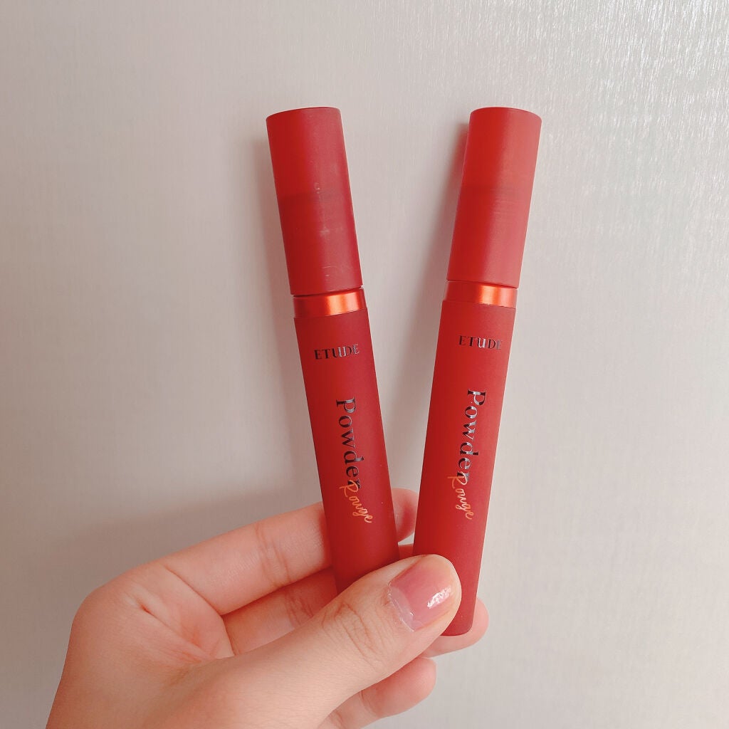 レザーショップ パウダールージュティント/ETUDE/口紅を使ったクチコミ(2枚目)