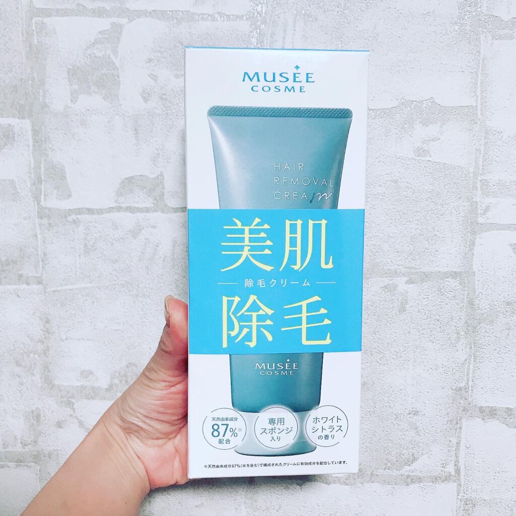 ミュゼコスメ メンズ 薬用ヘアリムーバルクリーム ホワイトシトラスの香り/ミュゼコスメ/除毛クリームを使ったクチコミ（1枚目）