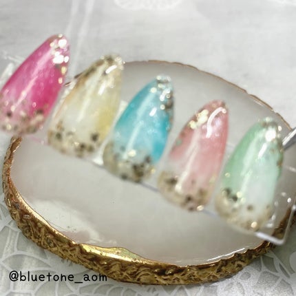 パル カラージェル/キャンドゥ/ジェルネイルを使ったクチコミ(8枚目)