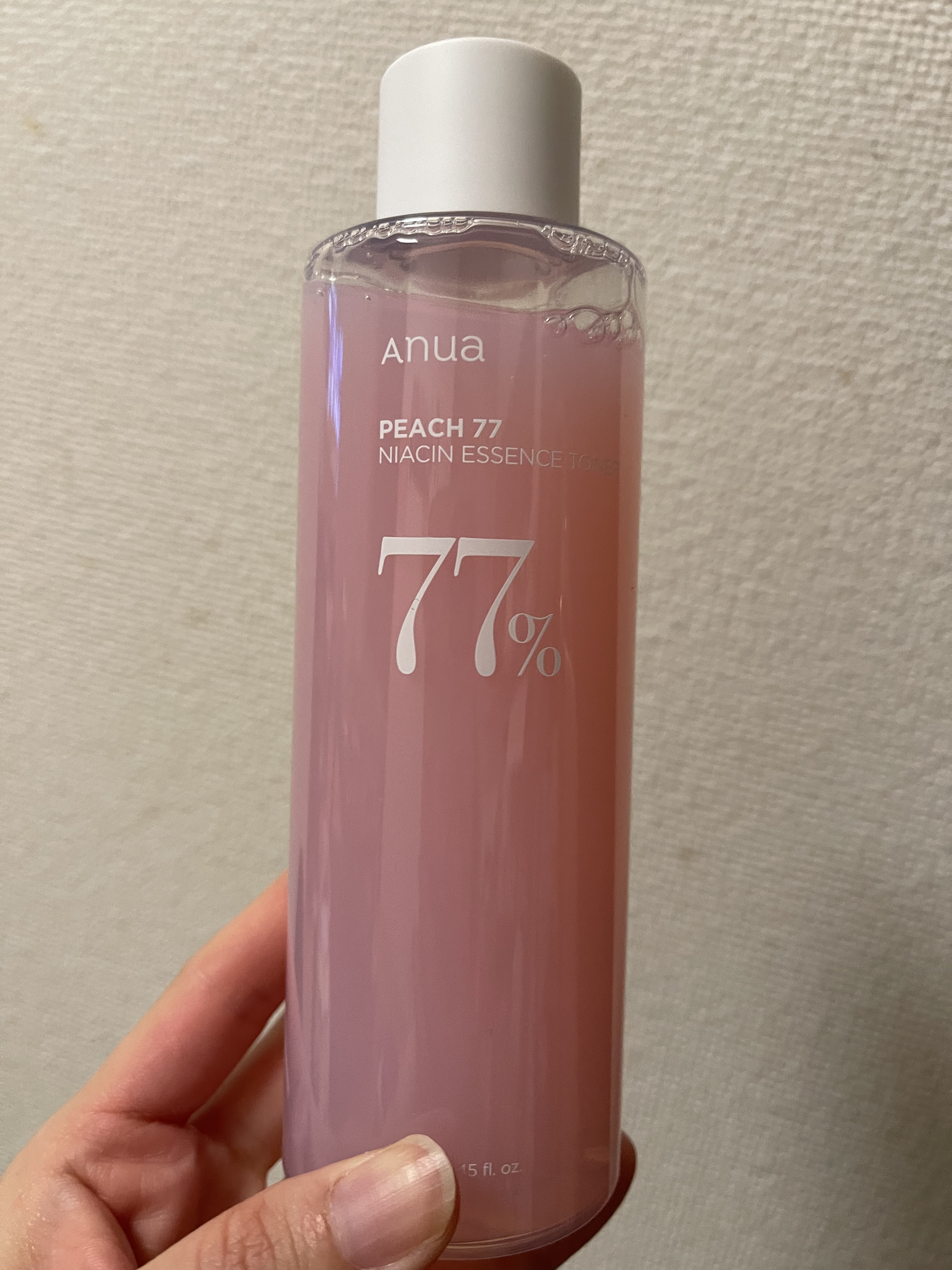 桃77％ナイアシンエッセンストナー 250ml/Anua/化粧水を使ったクチコミ（1枚目）