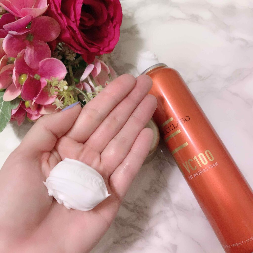 VC100ホットウォッシングフォーム/ドクターシーラボⓇ/泡洗顔を使ったクチコミ（3枚目）