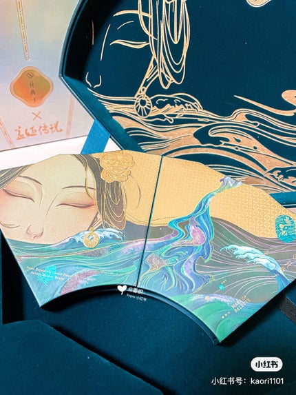 洛神賦アイシャドウパレット/花西子/マルチパレットを使ったクチコミ(6枚目)