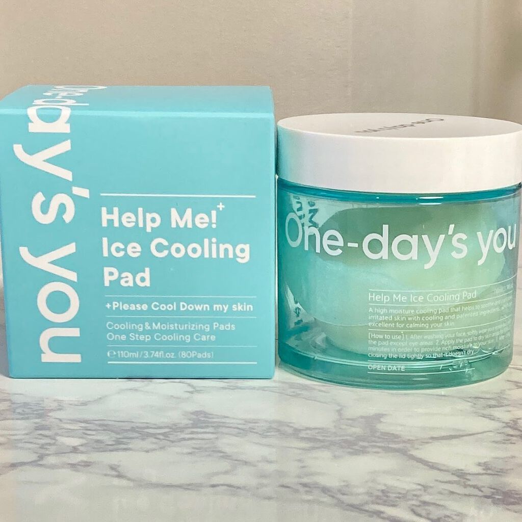 ヘルプミー! アイスクーリングパッド/One-day's you/トナーパッドを使ったクチコミ（2枚目）
