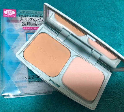 UVファンデーション EXプラス EX1 クリームベージュ/CEZANNE/パウダーファンデーションの画像