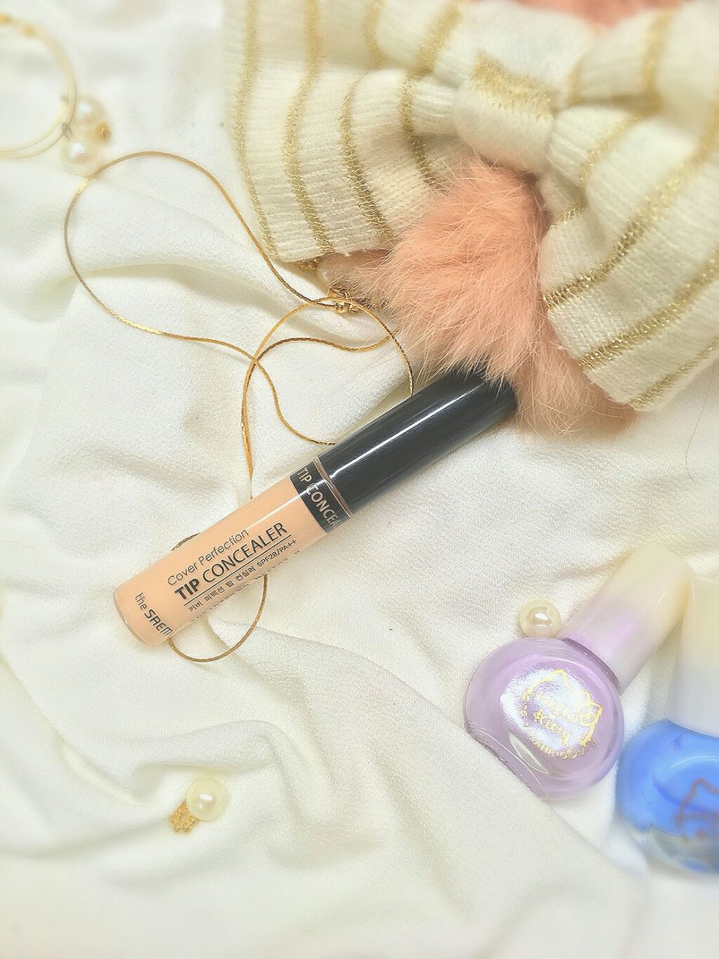 カバーパーフェクション チップコンシーラー/the SAEM/リキッドコンシーラーを使ったクチコミ(1枚目)