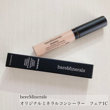 オリジナル ミネラル コンシーラー/bareMinerals/リキッドコンシーラーを使ったクチコミ（1枚目）