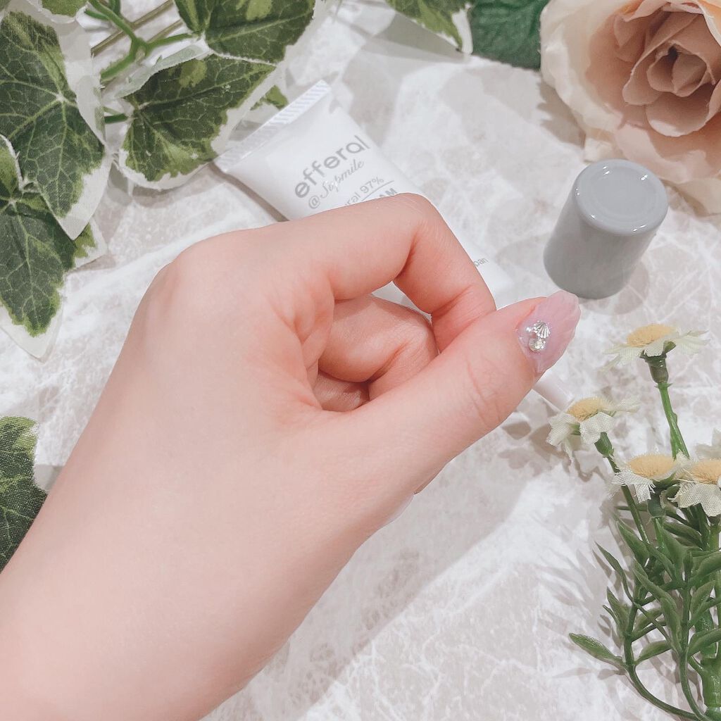 ナチュラルUVケアクリーム/efferal/日焼け止めクリームを使ったクチコミ(7枚目)