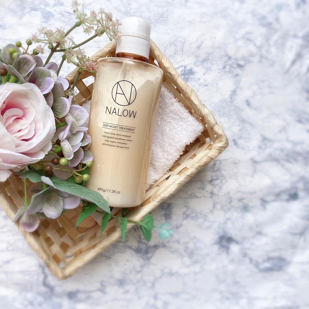 ディープモイスト シャンプー／トリートメント/NALOW/市販シャンプーを使ったクチコミ（3枚目）