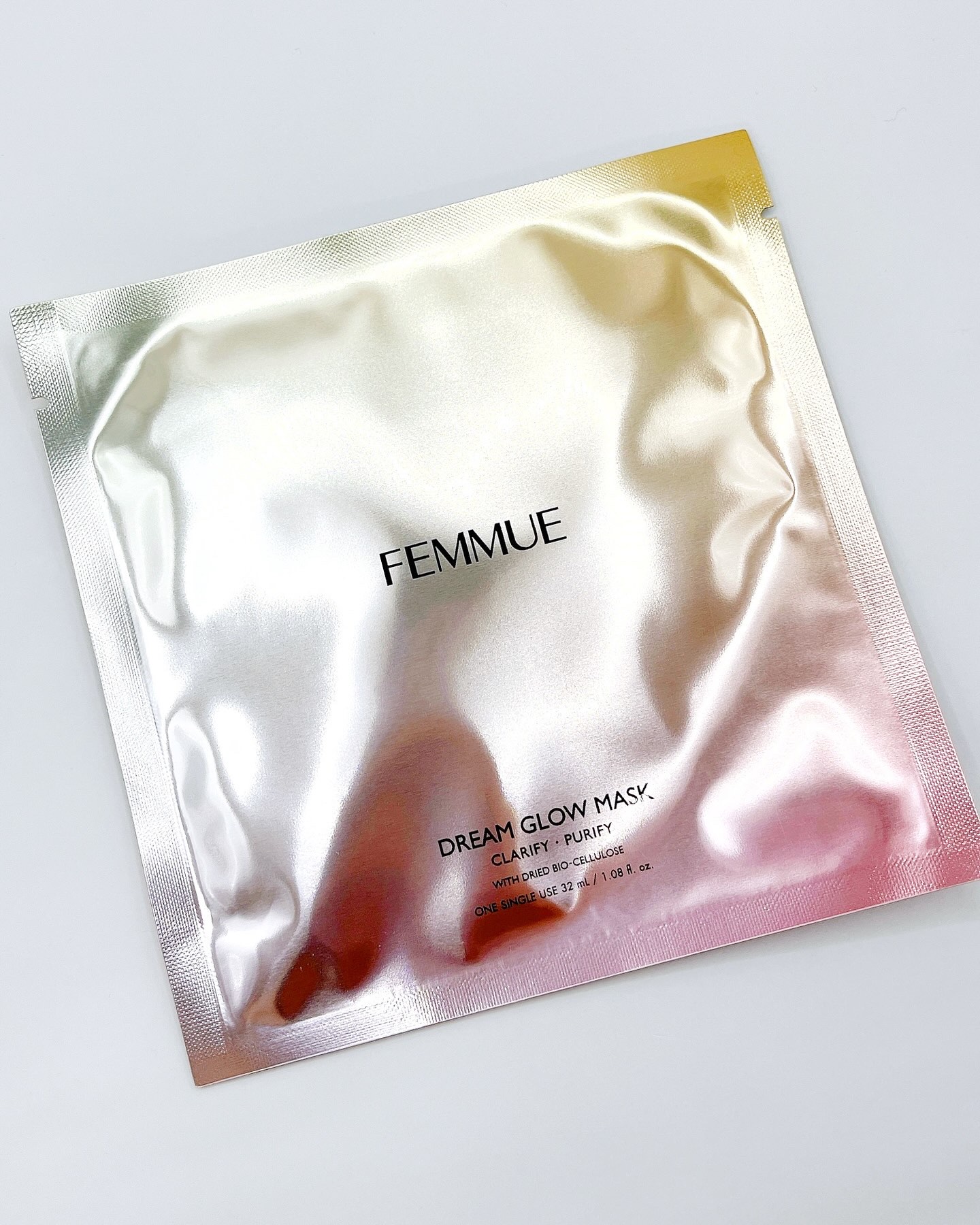 ドリームグロウマスク CP(肌引き締め・ブースター)/FEMMUE/シートマスク・パックを使ったクチコミ（3枚目）