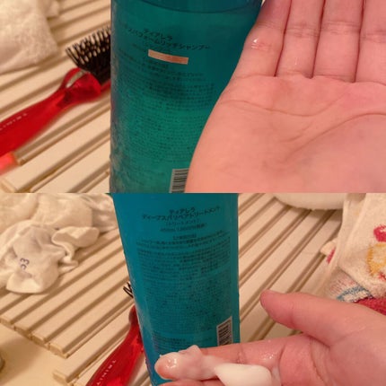 ヘッドスパフォームリッチシャンプー/ディープスパリペアトリートメント/TIARERA/市販シャンプーを使ったクチコミ(3枚目)