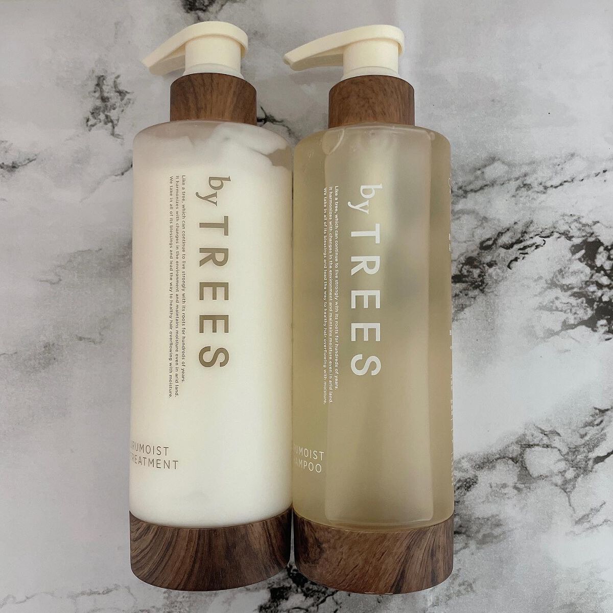 うるモイストシャンプー／トリートメント/byTREES/市販シャンプーを使ったクチコミ（1枚目）