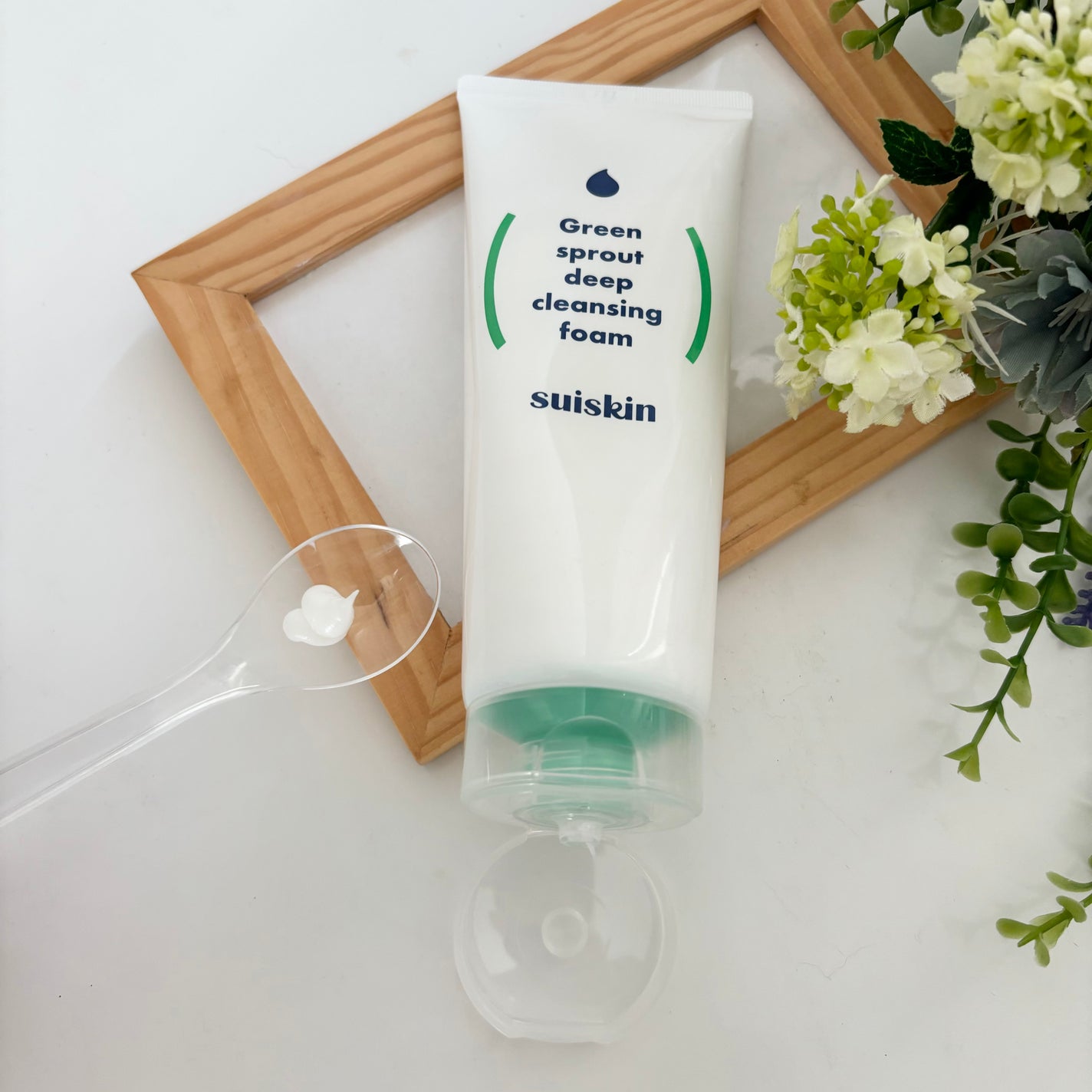 スイスキン 新芽ディープクレンジングフォーム/suiskin/洗顔フォームを使ったクチコミ(2枚目)