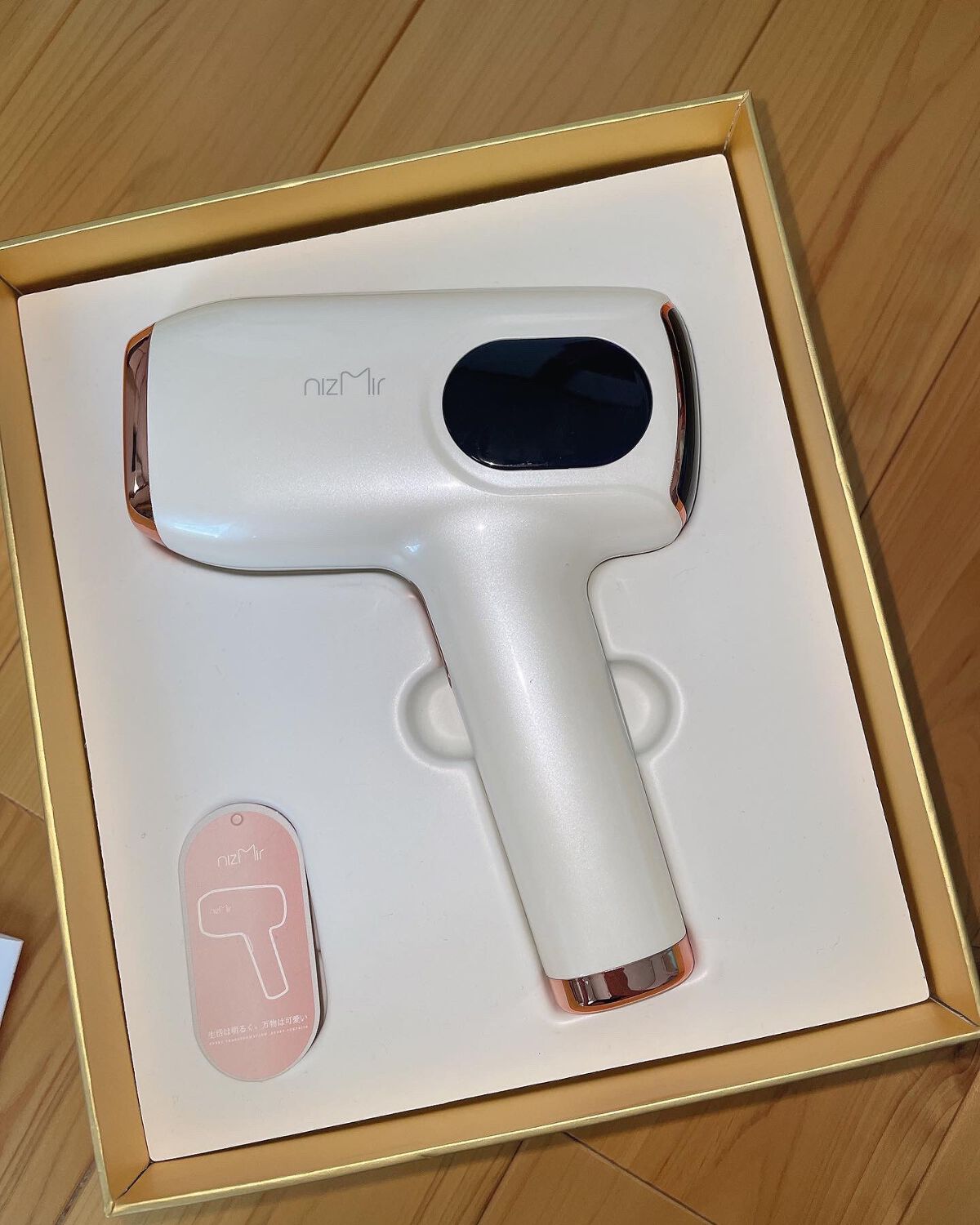 サファイヤIPL光脱毛器/NiZmir/家庭用脱毛器を使ったクチコミ（2枚目）