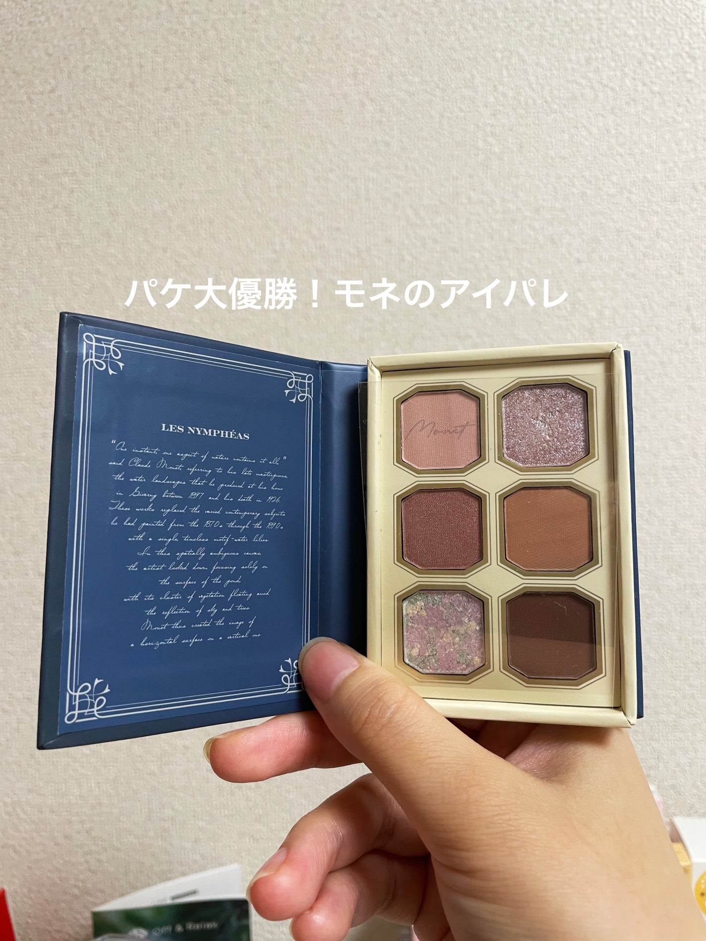 絵画アイシャドウパレット/MilleFée/アイシャドウパレットを使ったクチコミ(3枚目)