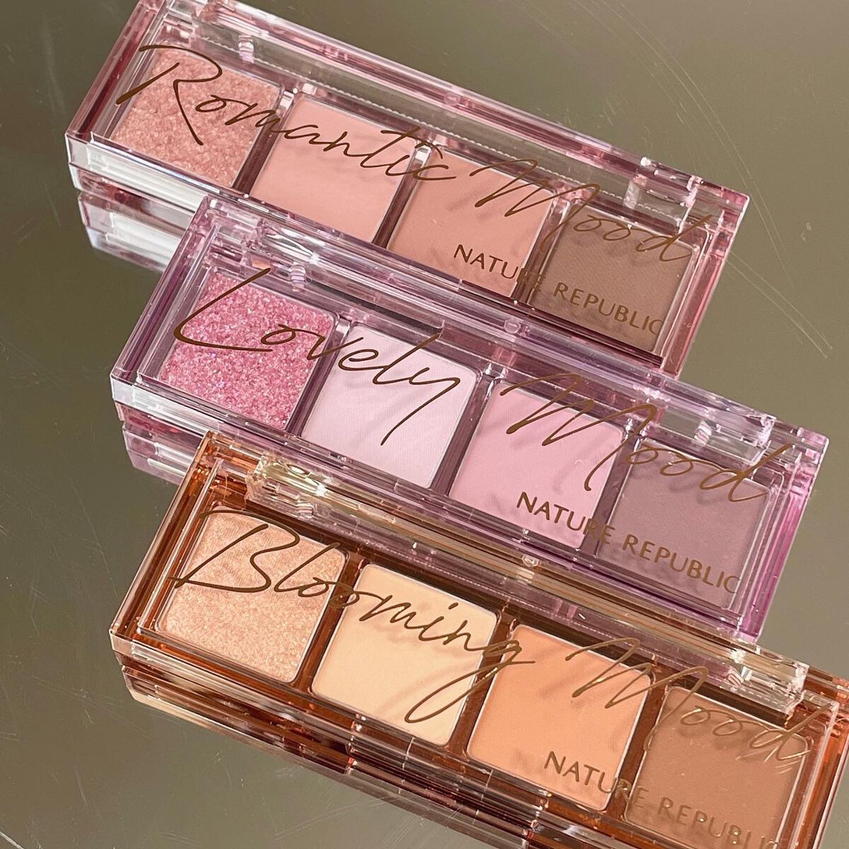 デイリーベーシックパレット ピーチピンク/ネイチャーリパブリック/アイシャドウパレットを使ったクチコミ（2枚目）