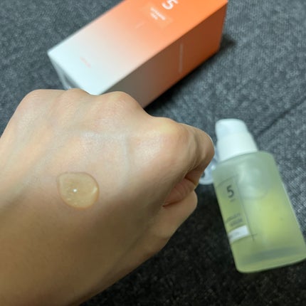 5番 朝晩ビタミン75%セラム/numbuzin/美容液を使ったクチコミ(2枚目)