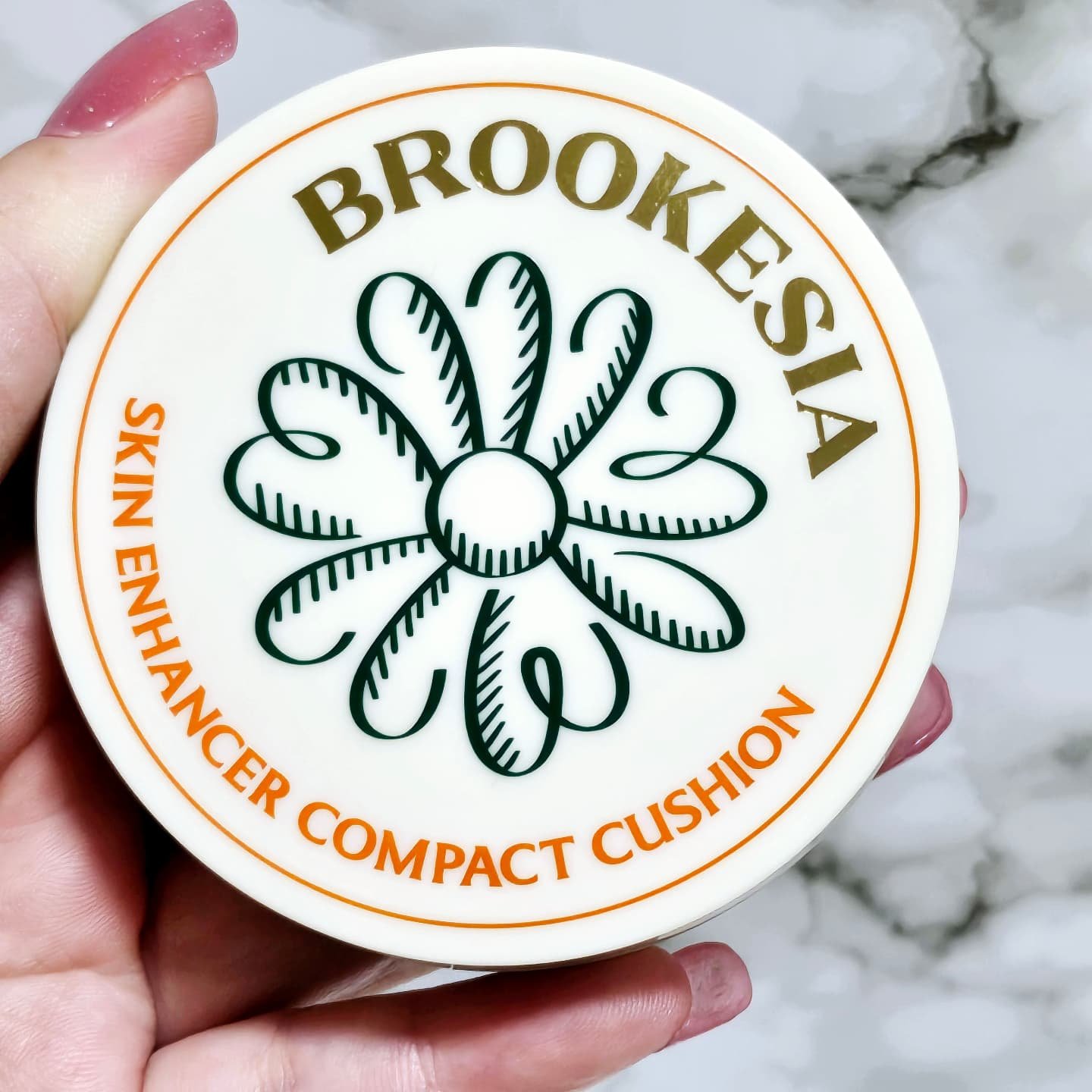 スキンエンハンサー コンパクトクッション（グロー) #1 ペールピッチ/BROOKESIA/クッションファンデーションを使ったクチコミ（2枚目）