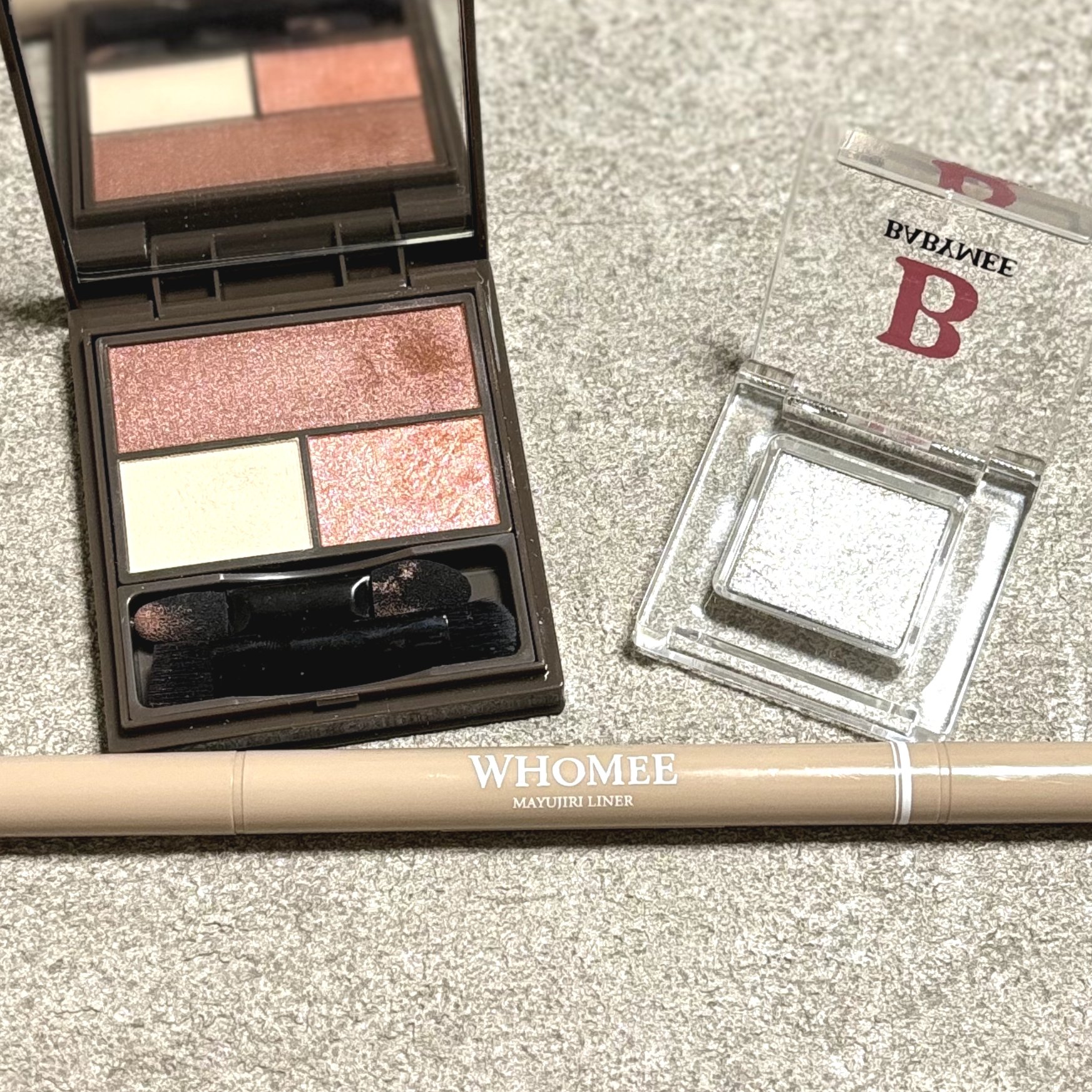 フーミー マルチアイブロウパウダー ピンクブラウン/WHOMEE/パウダーアイブロウを使ったクチコミ（1枚目）