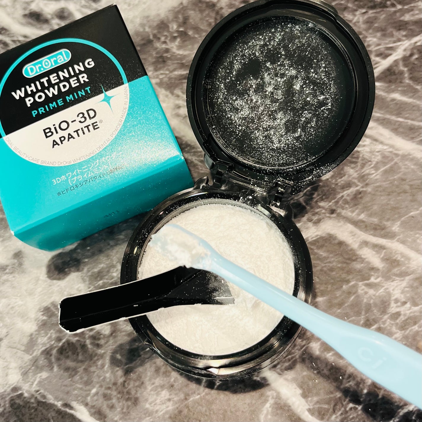 Dr.オーラル 3Dホワイトニングパウダー(プライムミント)/Dr.Oral/歯磨き粉を使ったクチコミ(2枚目)