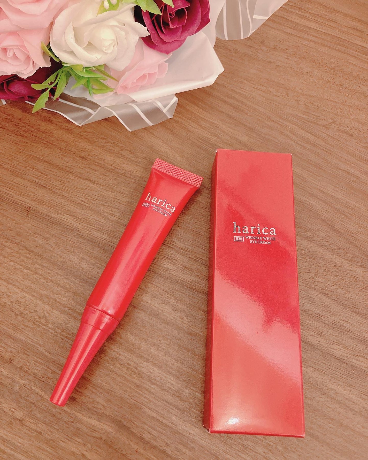 薬用リンクルホワイトアイクリーム/harica/アイケア・アイクリームを使ったクチコミ(3枚目)