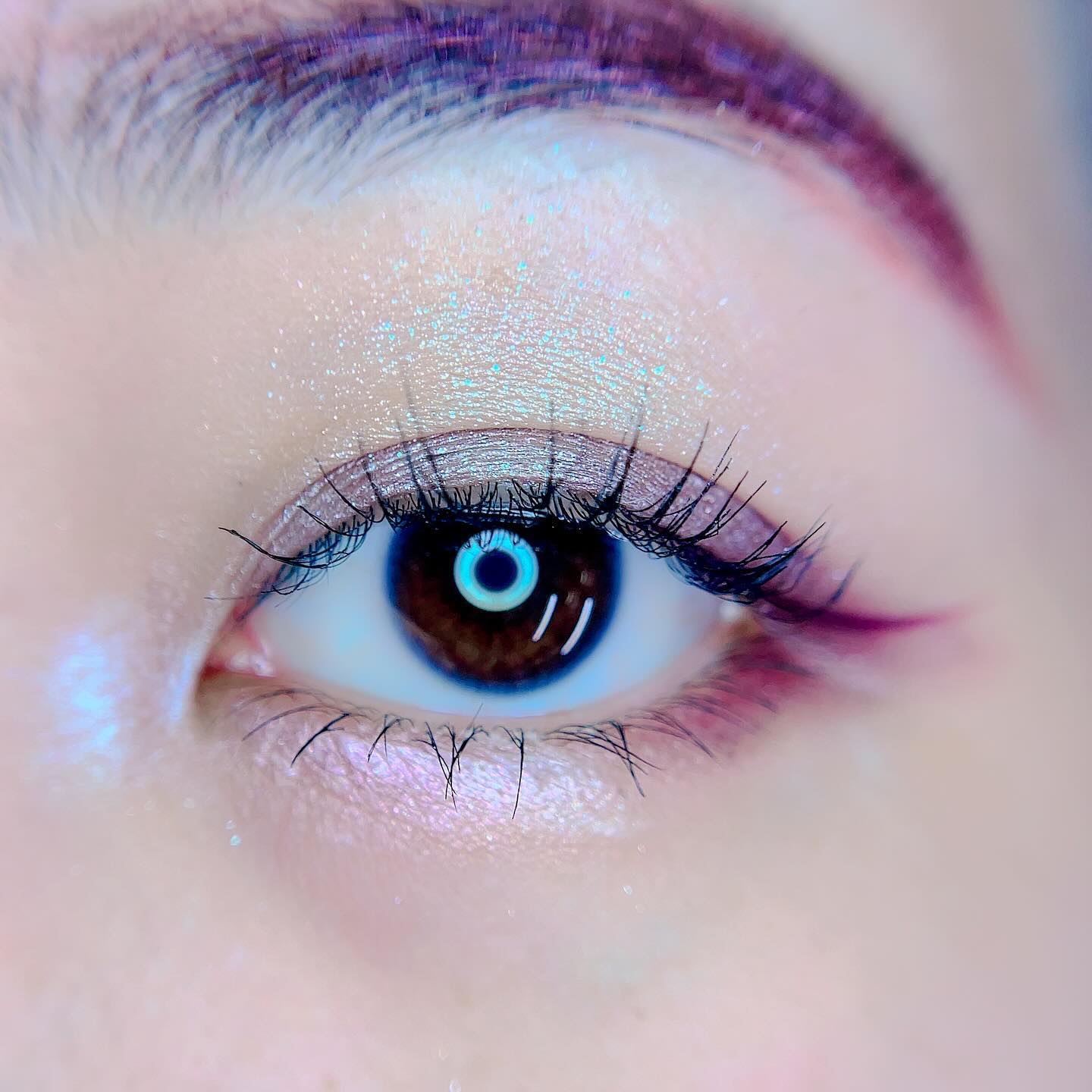 クシ ブロー M アズキ ブラウン/shu uemura/眉マスカラを使ったクチコミ（3枚目）