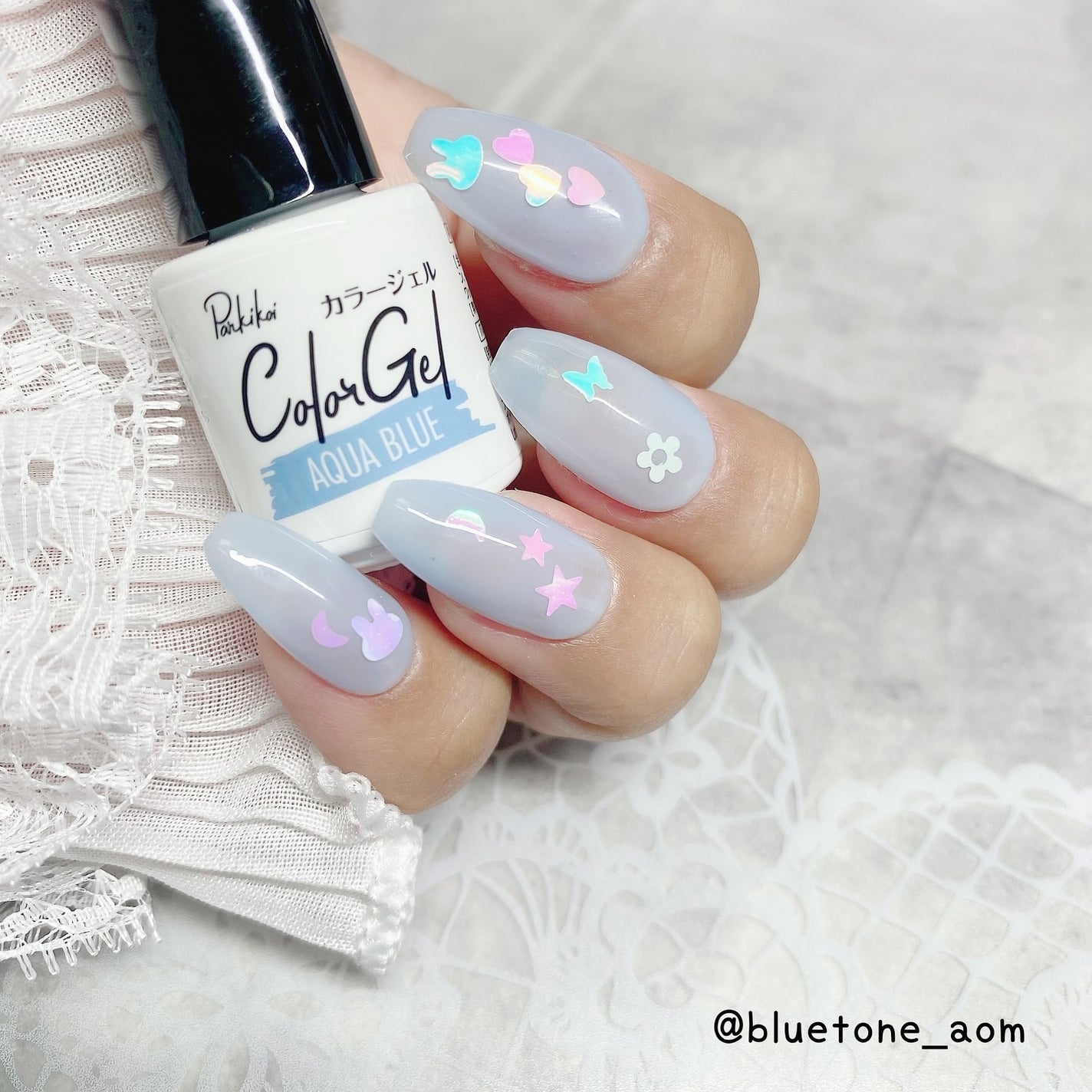 パル カラージェル/キャンドゥ/ジェルネイルを使ったクチコミ(6枚目)