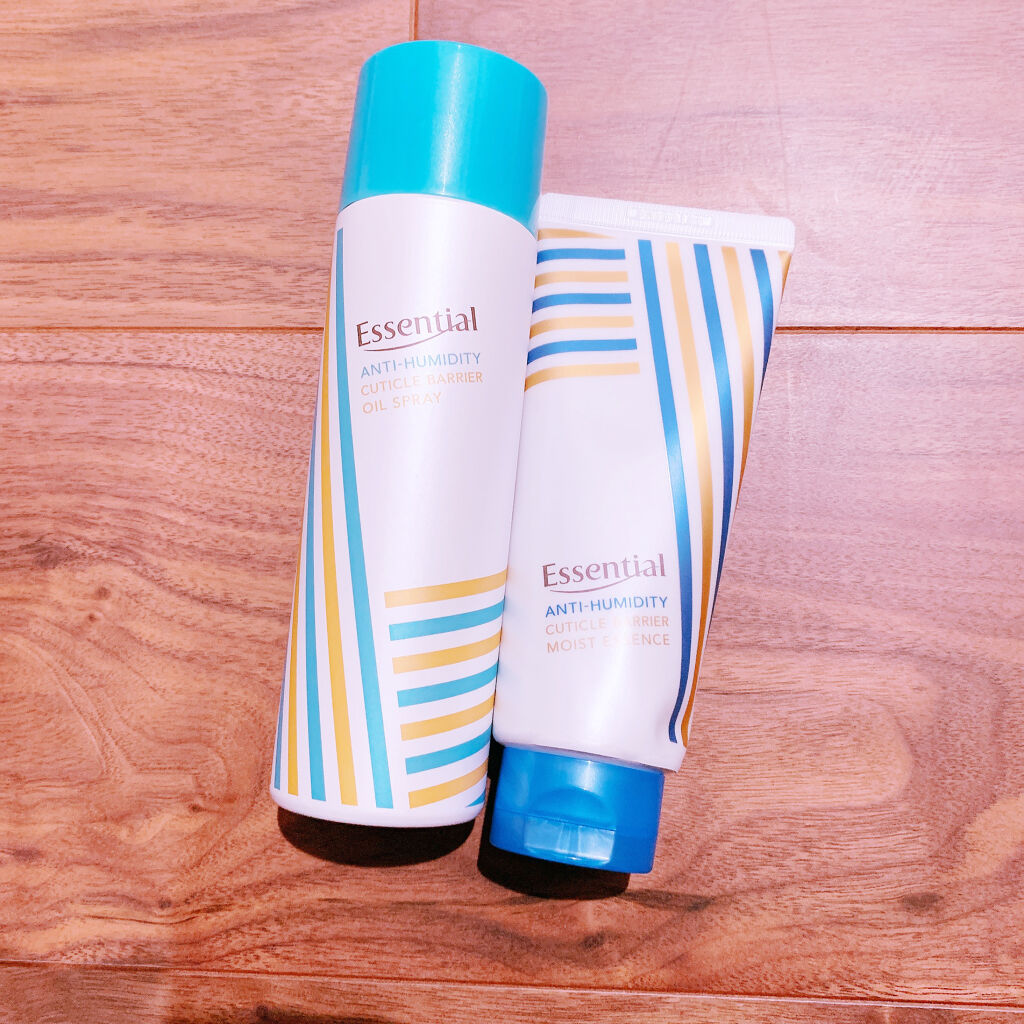 耐湿キューティクルバリア オイルスプレー/エッセンシャル/ヘアオイルを使ったクチコミ（1枚目）