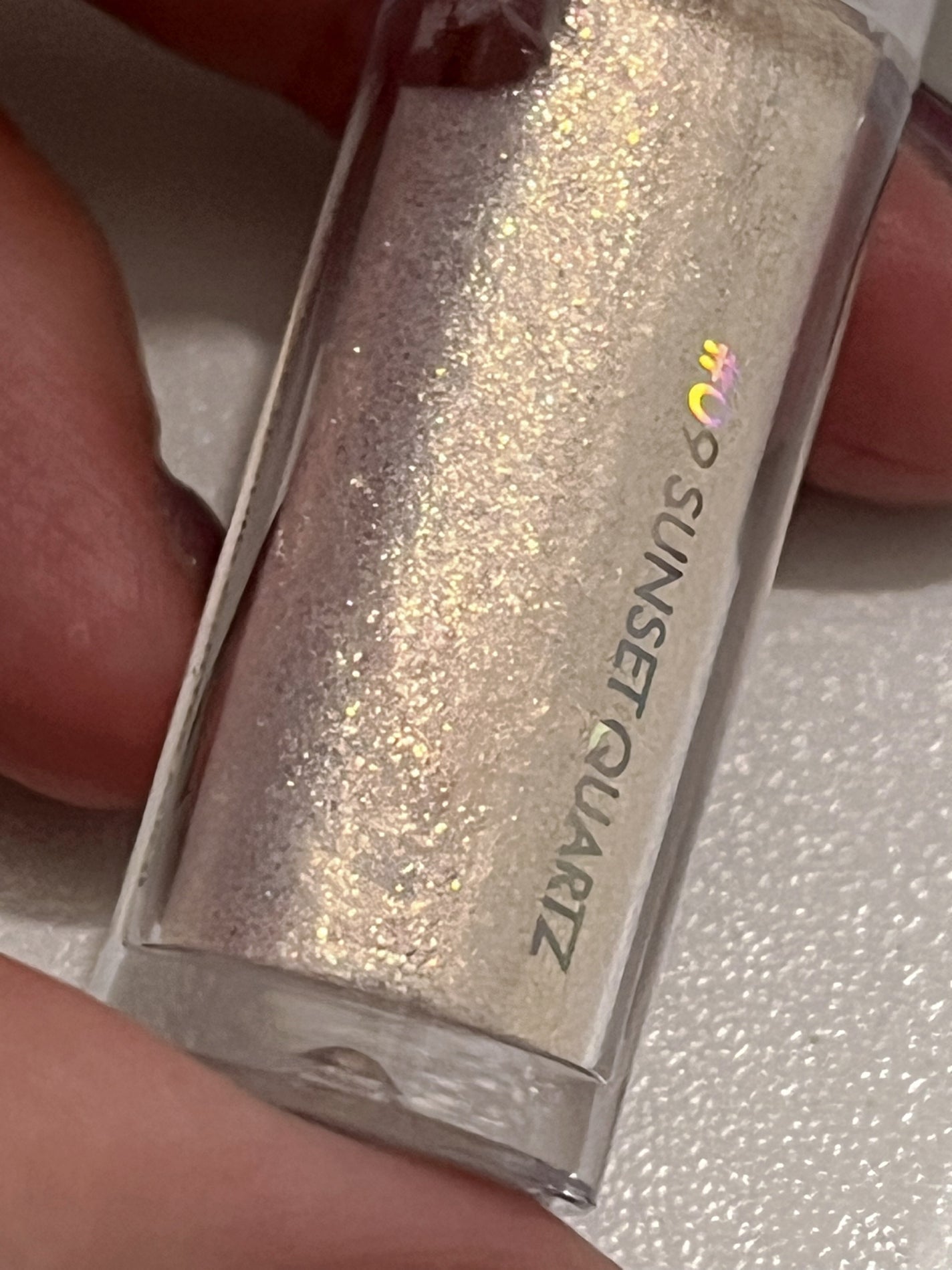 リキッド グリッター シャドウ/rom&nd/グリッターを使ったクチコミ(2枚目)