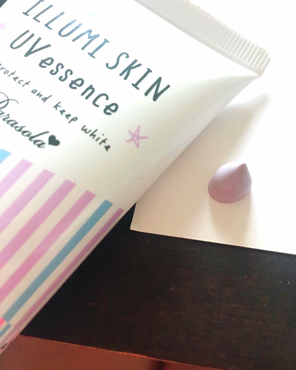 パラソーラ イルミスキンUVエッセンス(旧品)/パラソーラ/日焼け止め・UVケアを使ったクチコミ(2枚目)