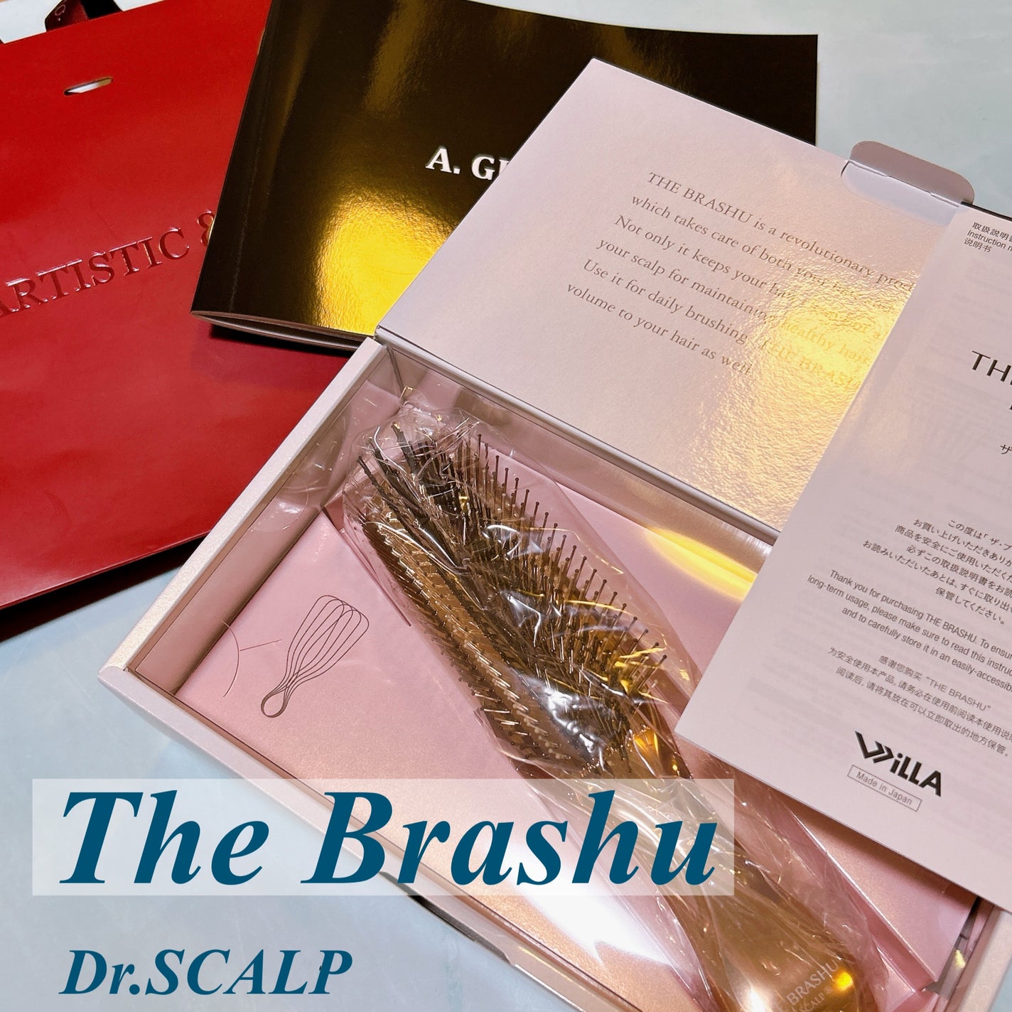 THE BRASHU/ARTISTIC&CO./ヘアブラシを使ったクチコミ(1枚目)