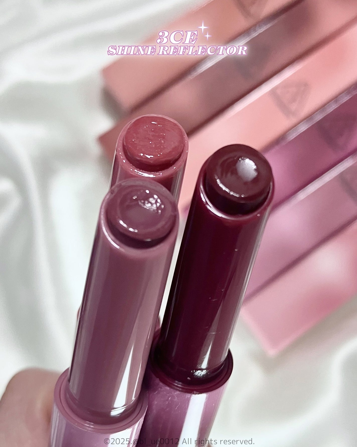 3CE シャインリフレクター/3CE/口紅を使ったクチコミ(3枚目)