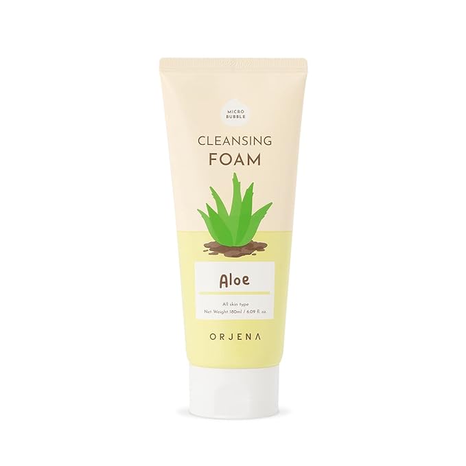 ORJENA ORJENA SMILE DAY CLEANSING FOAM ALOE