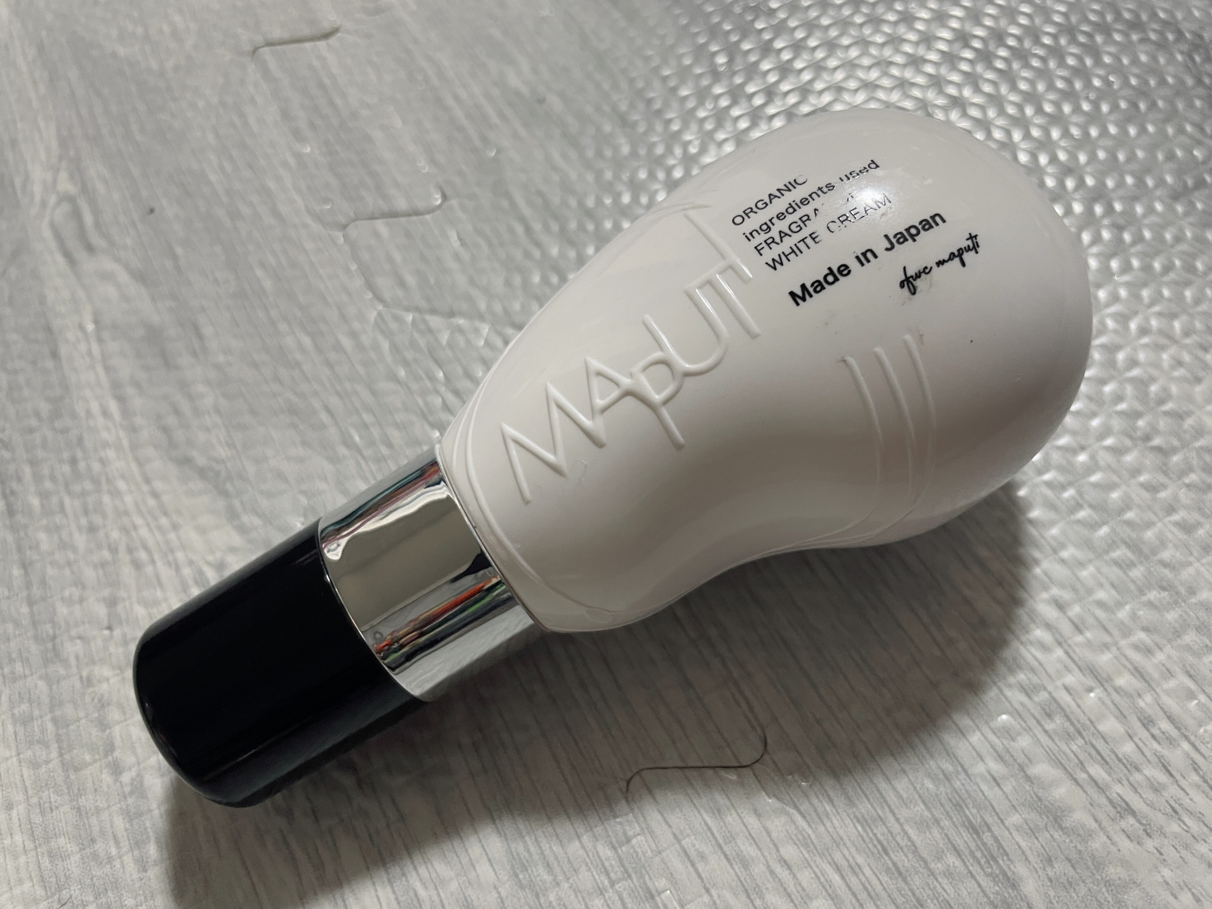 オーガニックフレグランスホワイトクリーム/MAPUTI/デリケートゾーンケアを使ったクチコミ（1枚目）