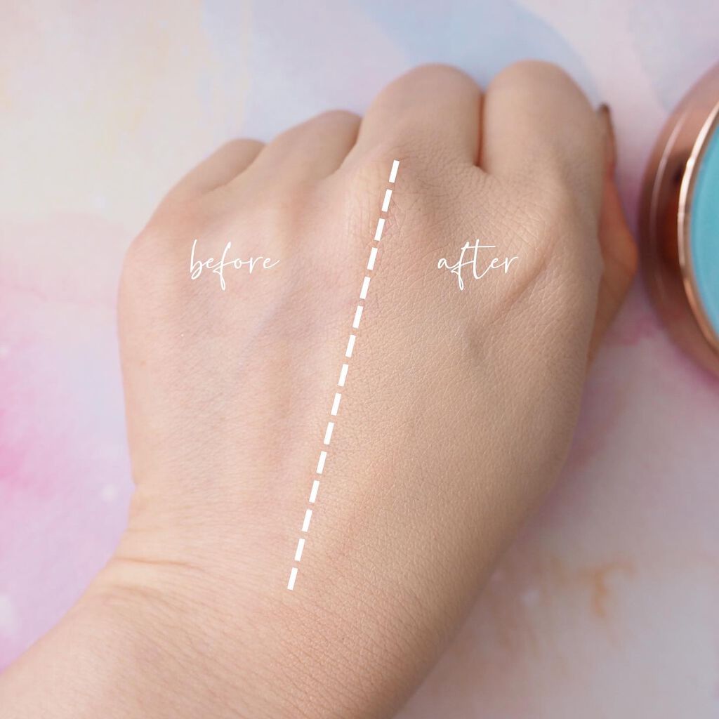 ピンクティーツリーカバークッション/APLIN/クッションファンデーションを使ったクチコミ（3枚目）