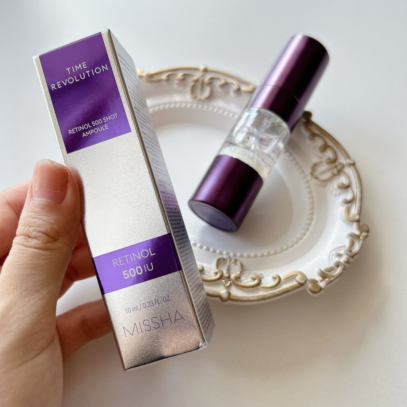 ミシャ タイムレボリューション レチ500ショット美容液/MISSHA/美容液を使ったクチコミ(2枚目)