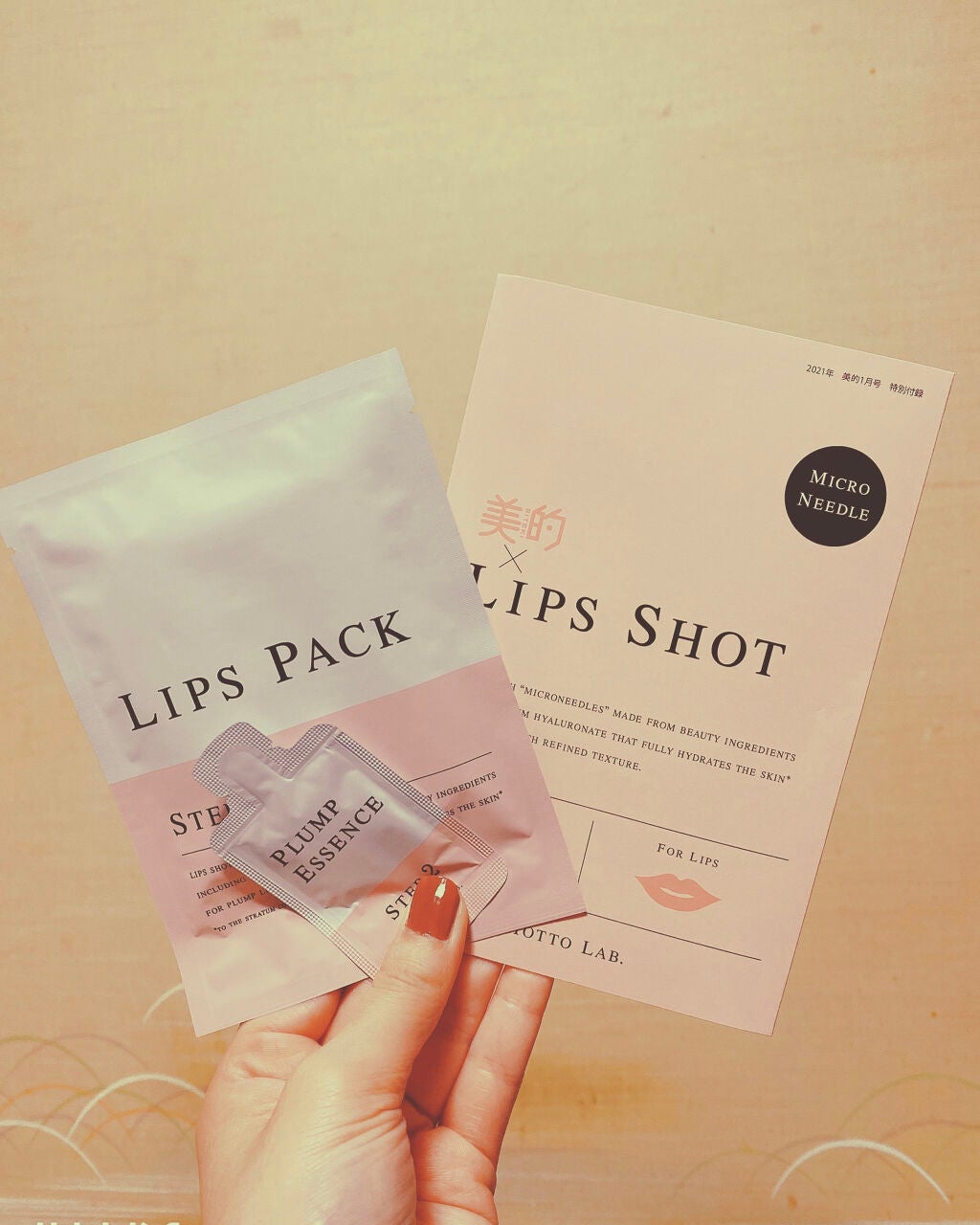 LIPS SHOT/MOTTO LAB./リップマスクを使ったクチコミ(1枚目)