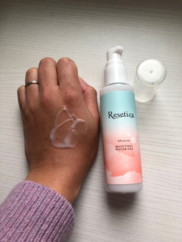 RR モイストベールウォータージェル/Resetica(リセチカ)/化粧水を使ったクチコミ（3枚目）