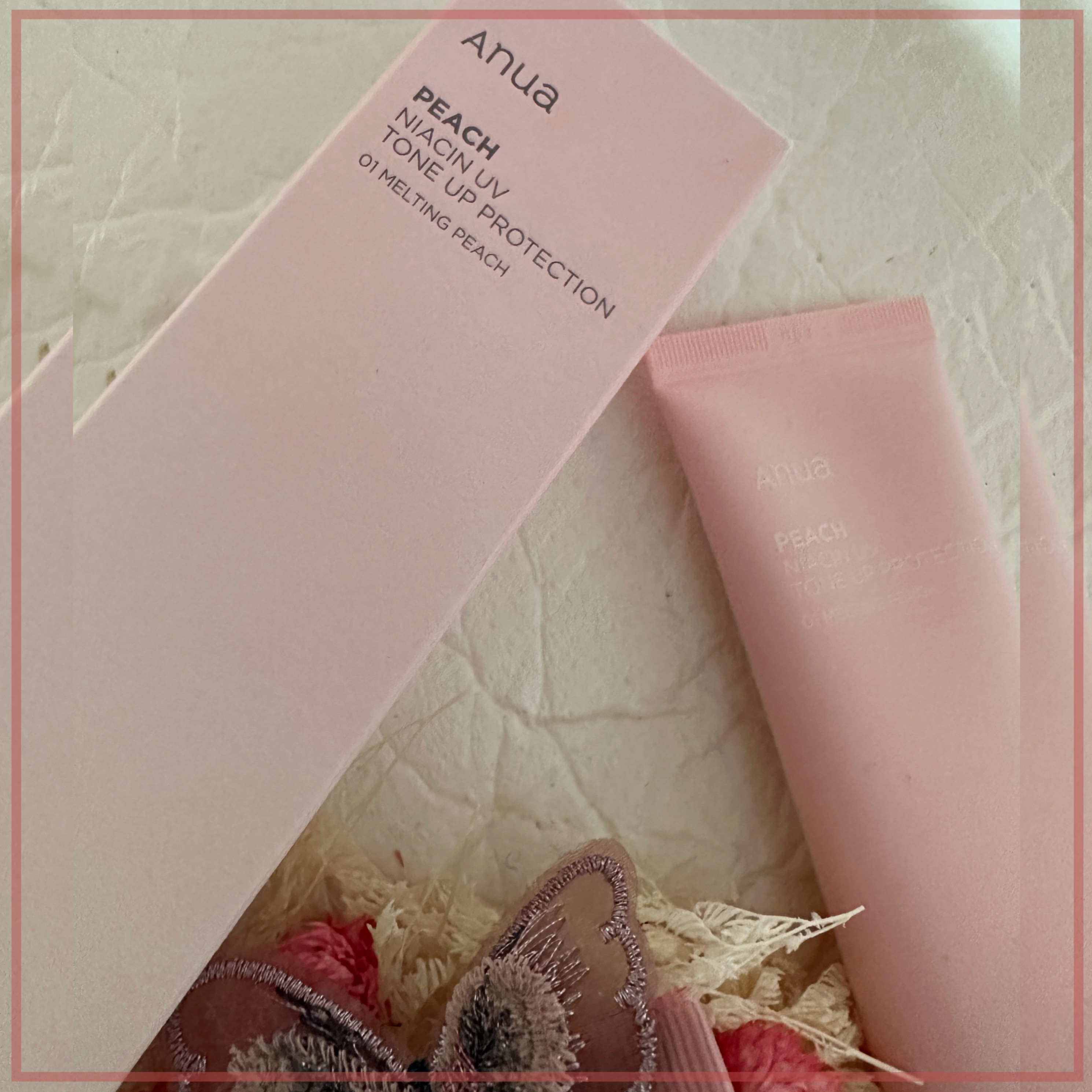 桃ナイアシン UVトーンアッププロテクション/Anua/化粧下地を使ったクチコミ（2枚目）