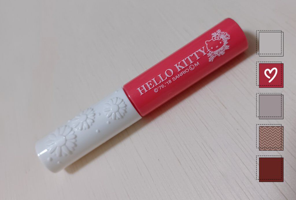 Blooming Kitty リップグロス/DAISO/リップグロスを使ったクチコミ（1枚目）