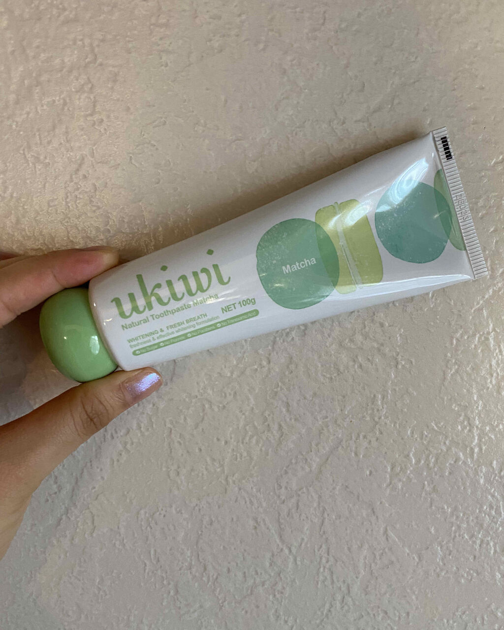 ナチュラルマカロントゥースペースト/ukiwi/歯磨き粉を使ったクチコミ（2枚目）