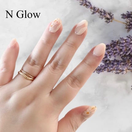 セミキュアジェルネイル(ハンド)/ohora/ネイルシールを使ったクチコミ(1枚目)