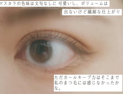 パーフェクトエクステンション マスカラ for カール/D-UP/マスカラを使ったクチコミ(7枚目)