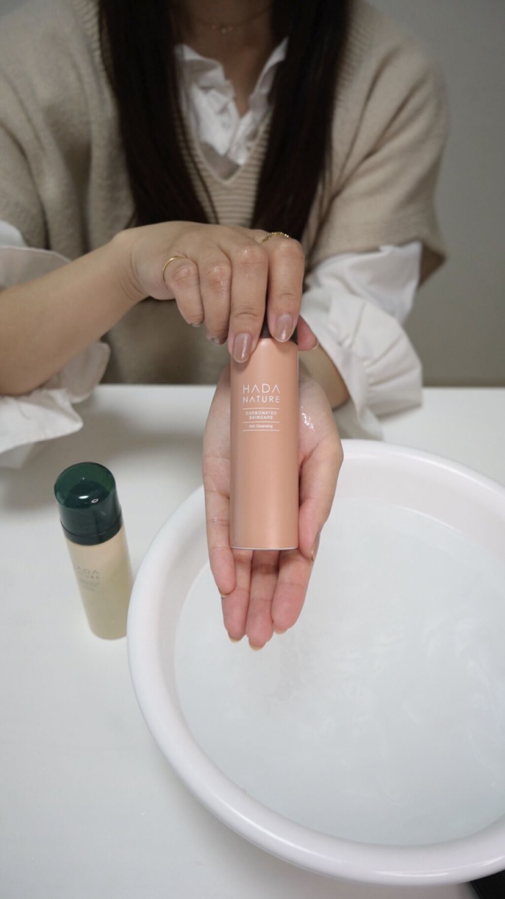 炭酸ホットクレンジング/肌ナチュール/その他洗顔料を使ったクチコミ（2枚目）