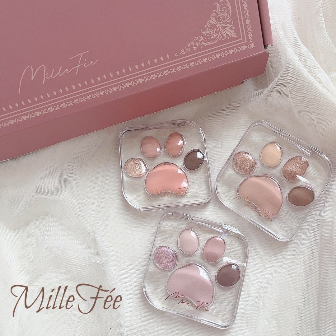 ミャオパウズアイシャドウパレット/MilleFée/アイシャドウパレットを使ったクチコミ(1枚目)