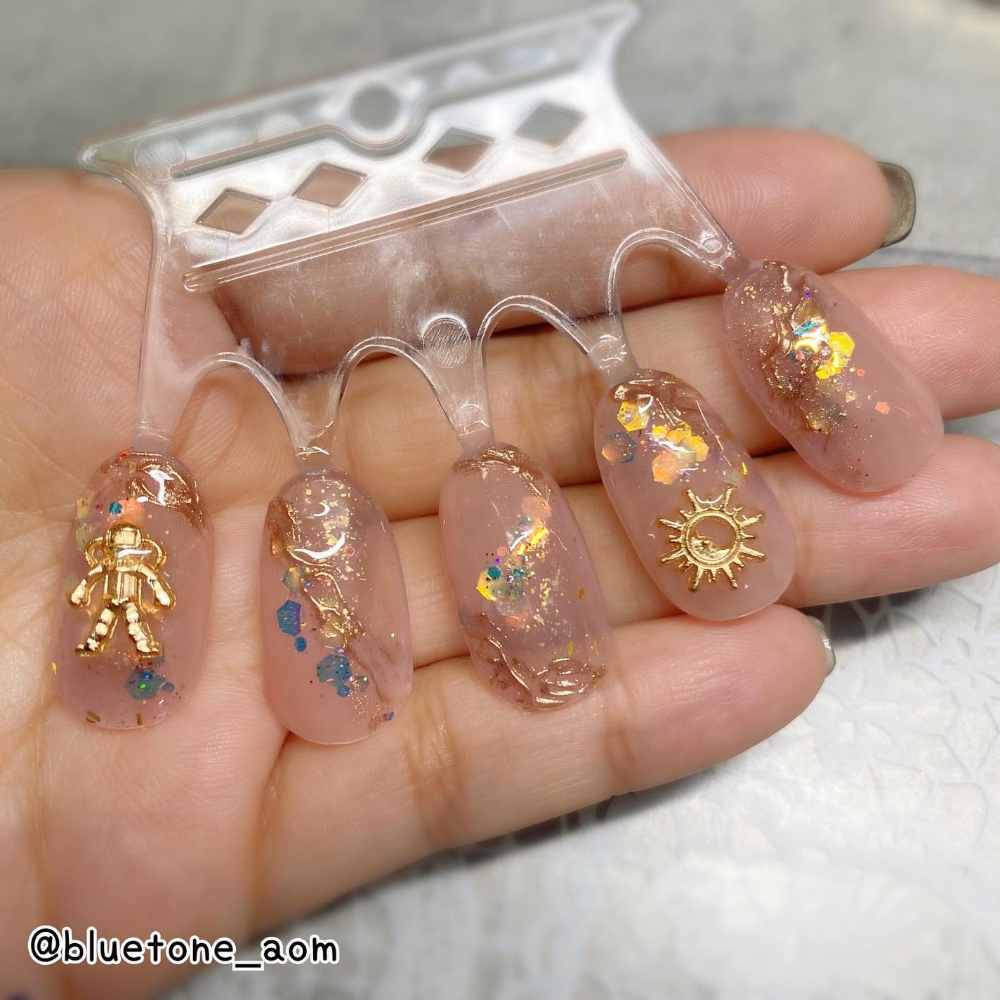 ジェルネイル(ライト対応)/セリア/ジェルネイルを使ったクチコミ(6枚目)