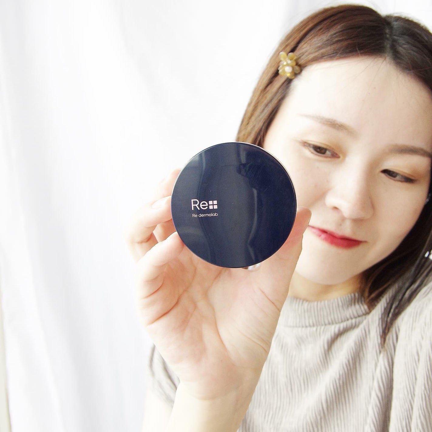 モイストクリアパウダーUV/Re dermalab/ルースパウダーを使ったクチコミ(1枚目)