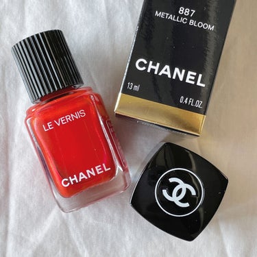 ヴェルニ ロング トゥニュ 887 メタリック ブルーム/CHANEL/マニキュアを使ったクチコミ（2枚目）